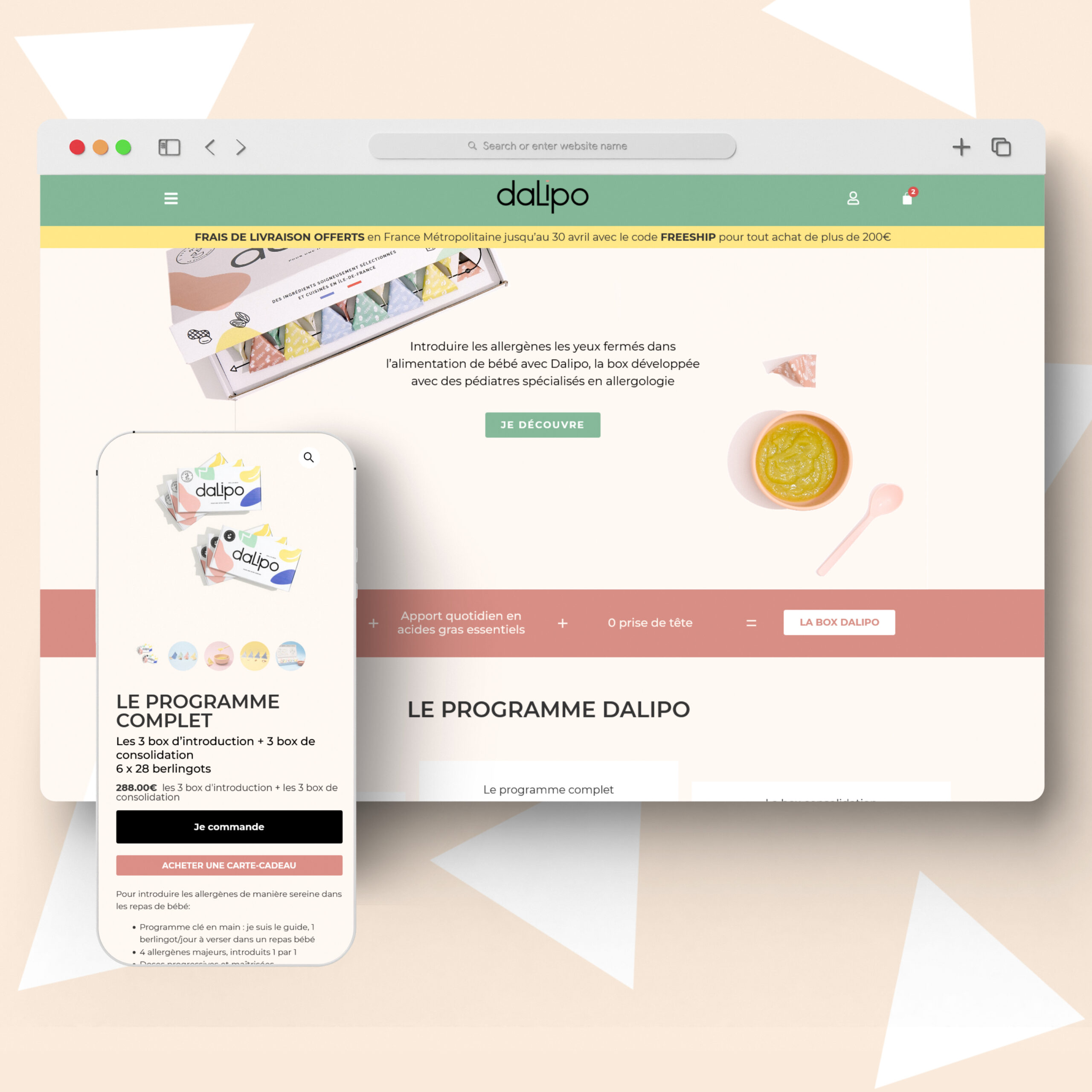 Dalipo – Webdesign