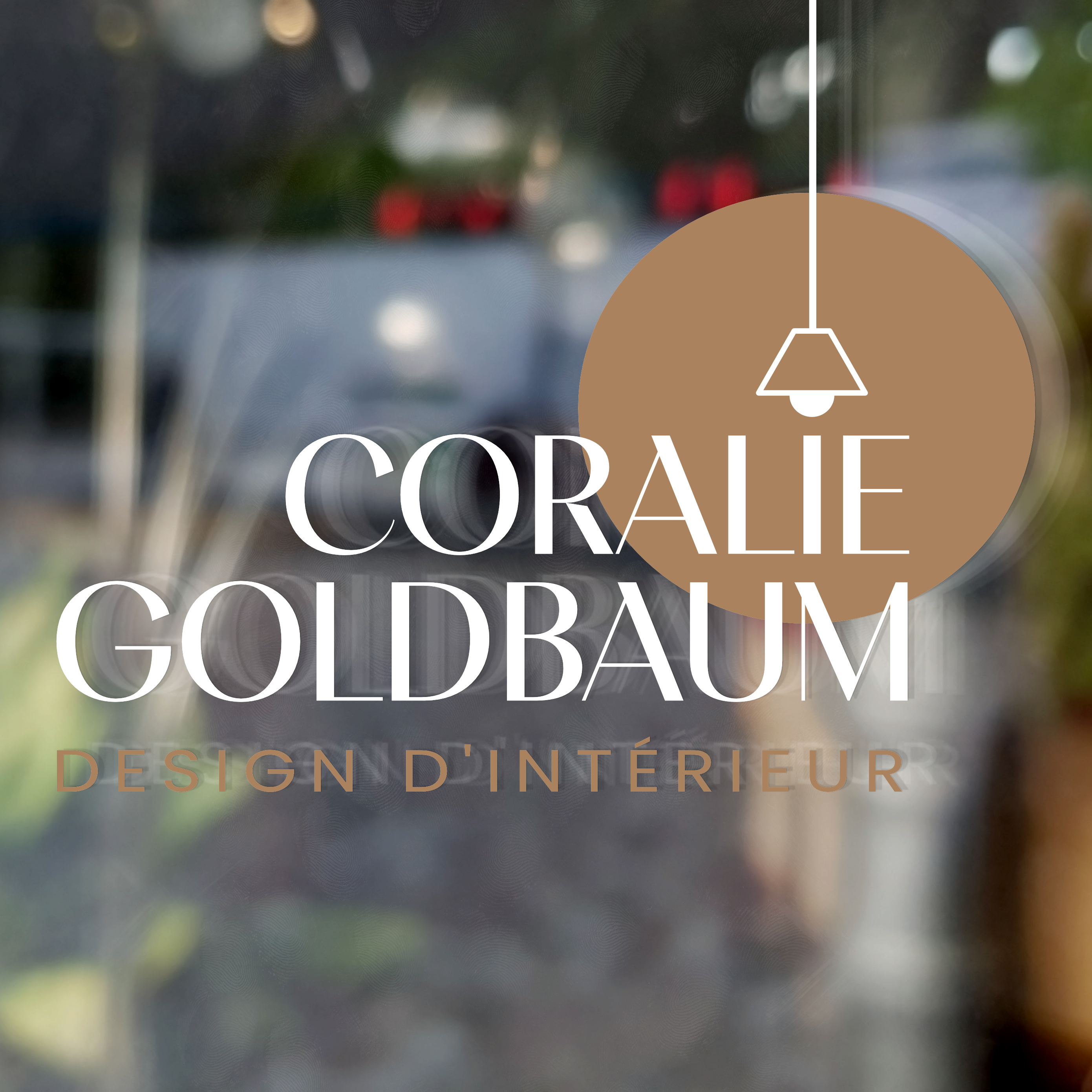 Coralie Goldbaum – Design d’intérieur – Logo