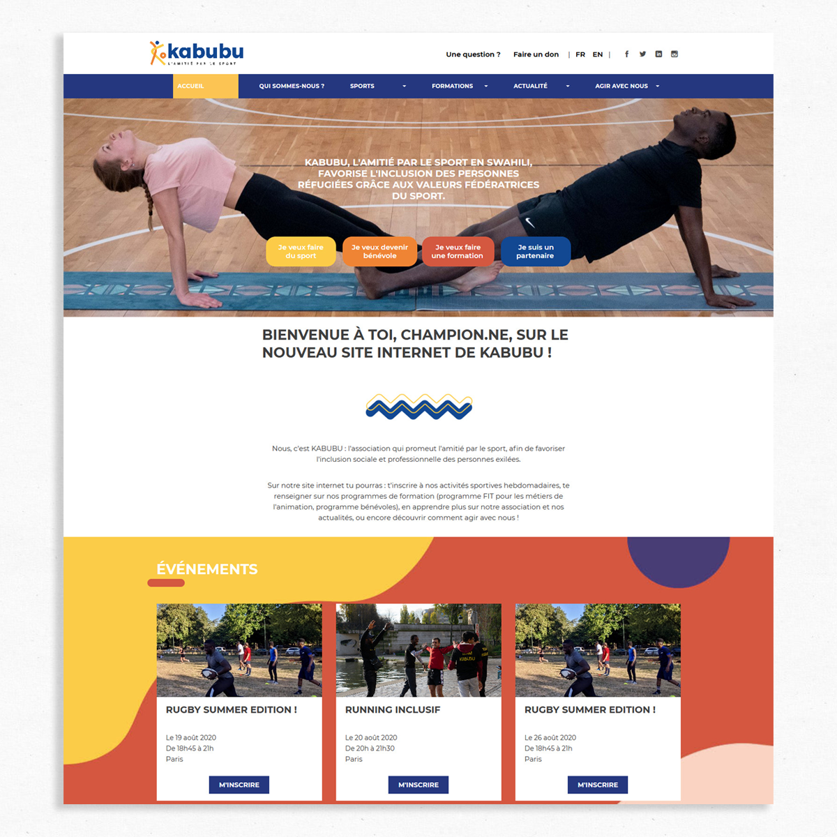 Kabubu – Webdesign