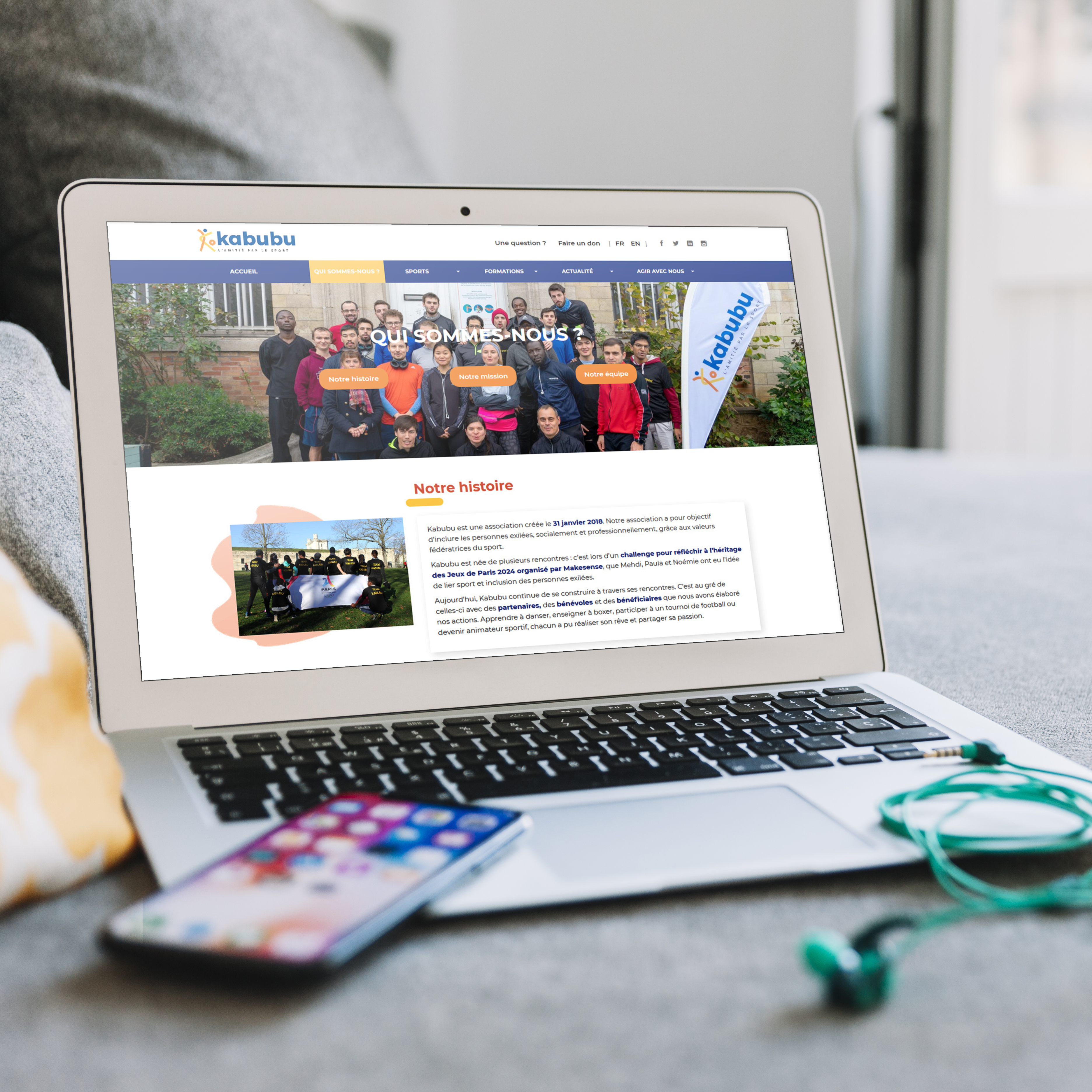 Kabubu – Webdesign