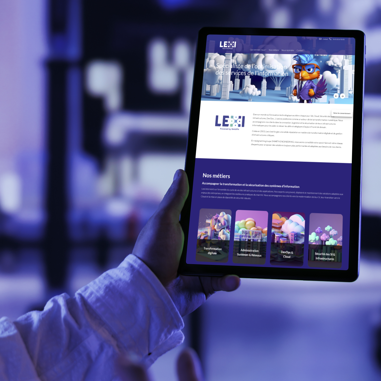 Lexi – Refonte et Webdesign