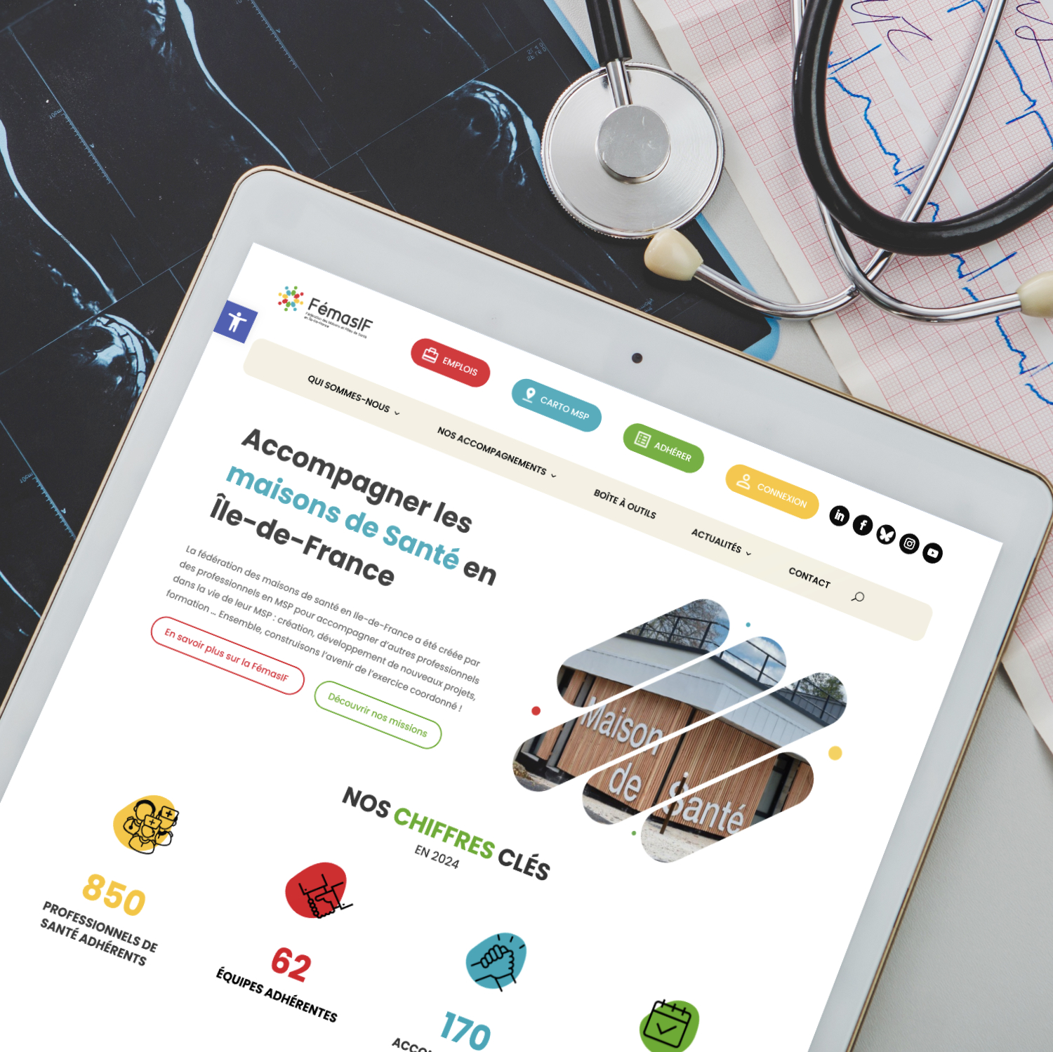Fémasif – Webdesign