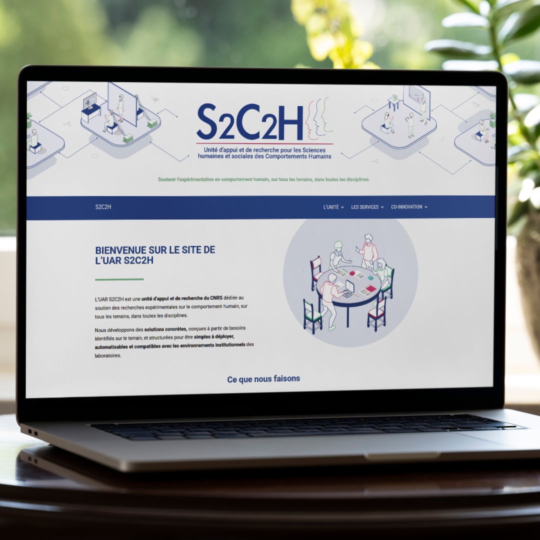 S2C2H – CNRS – Webdesign