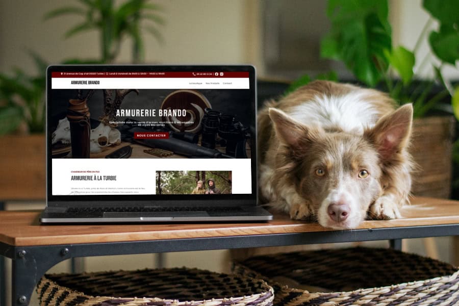Armurerie Brando : un site e-commerce pour une maison familiale de passionnés