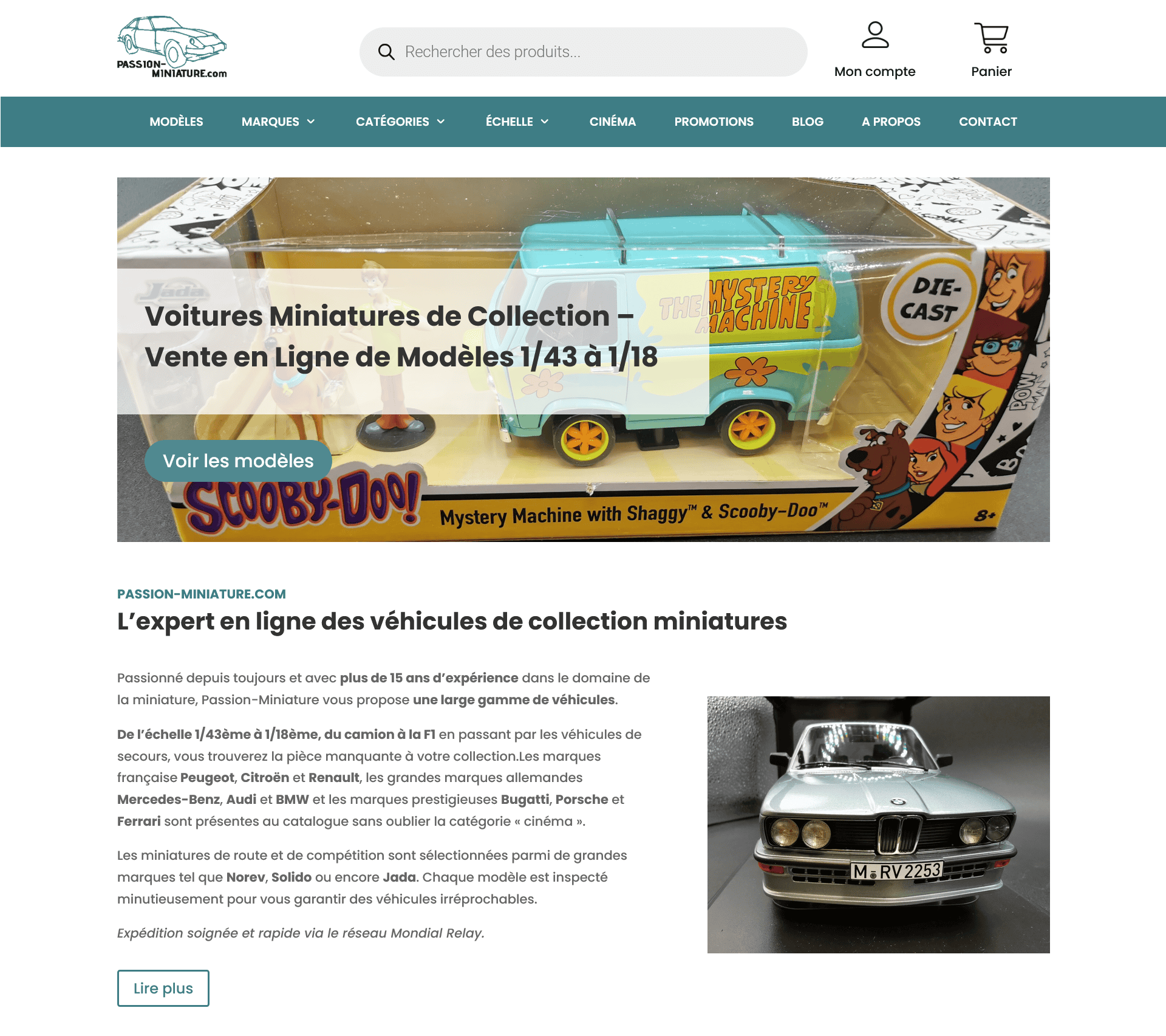 Création de site internet pour commerce de loisirs par Pineapple Squad