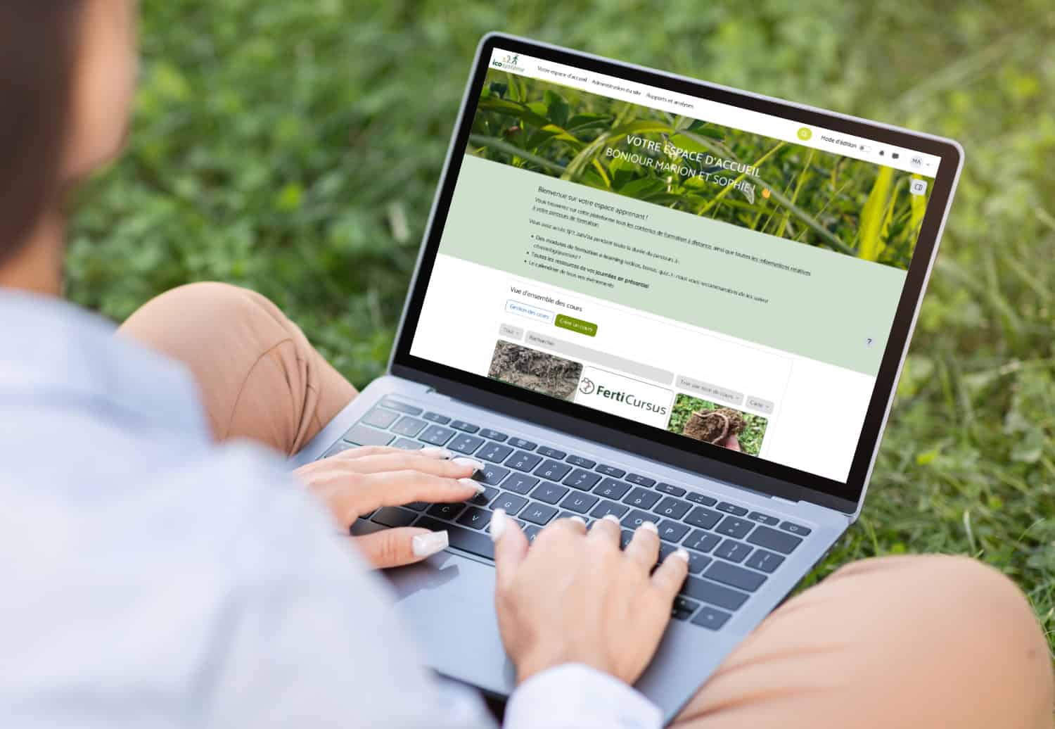 Icosystème – Plateforme E-learning LMS, Maintenance & Identité Visuelle